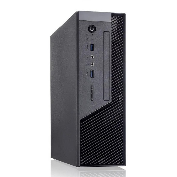 Корпус Foxline FL-RS02BLK-FX250T Slim-Tower черный