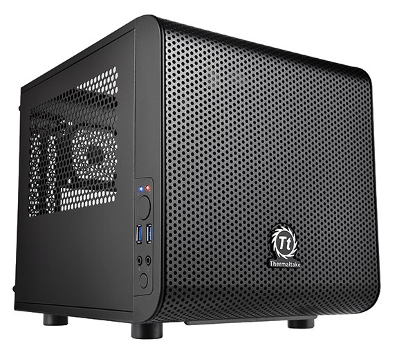 Корпус Thermaltake Core V1 Mini-Tower черный