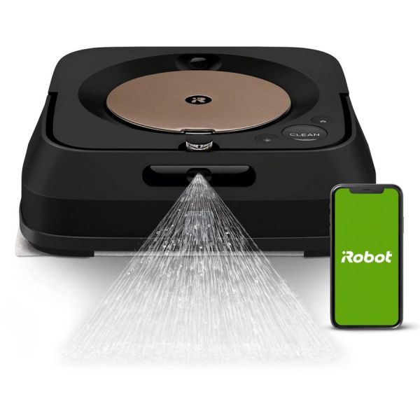 Робот-пылесос iRobot Braava Jet M6 50 Вт черный