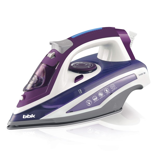Утюг BBK ISE-2404 2400 Вт фиолетовый