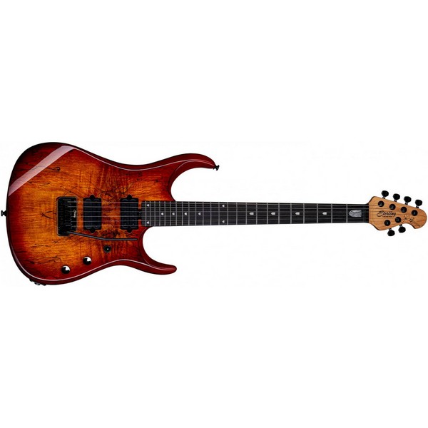 Электрогитара Sterling JP150D jp150dsm-bob Blood Orange Burst